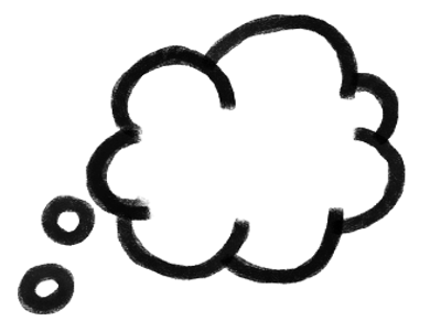 thought bubble